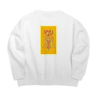 鳴くよメジロのバグキョンシー Big Crew Neck Sweatshirt