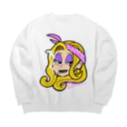 UNKNOWNARTWORKZのUnknown G girl  Big Crew Neck Sweatshirt