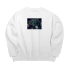 古都　仁のナツがキタ Big Crew Neck Sweatshirt