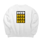 tamaccoのＢＥＥＲ Big Crew Neck Sweatshirt