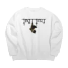 くいなの母の大蝙蝠 Big Crew Neck Sweatshirt