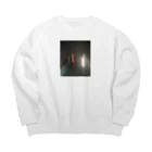 mari_jasmineの街の灯り 映る線 Big Crew Neck Sweatshirt