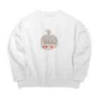 ニコニコちゃん！のぷにぷにくん！ Big Crew Neck Sweatshirt