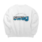 amuchan2.6のamuchan swag Big Crew Neck Sweatshirt