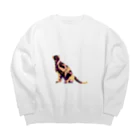 いっちーのしょっぷのn3K0 Big Crew Neck Sweatshirt