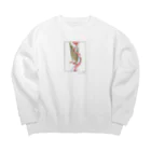 瀬戸すばるの脈. Big Crew Neck Sweatshirt