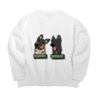 niconicotontonのうちの子1番☆ポリー&ディーヴァ Big Crew Neck Sweatshirt