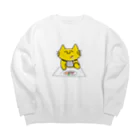 まじかるハンターのまじかるネコちゃん Big Crew Neck Sweatshirt