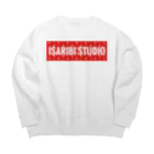 章栄丸byISARIBIstudioのISARIBI STUDIO BOXロゴシリーズ#1 Big Crew Neck Sweatshirt