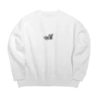 きゆの幾何学シューズモチーフ Big Crew Neck Sweatshirt