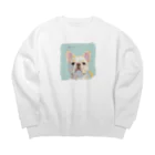 Chiitaのご飯を見つめるウニ Big Crew Neck Sweatshirt