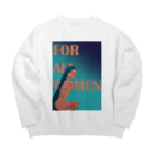 Yuta YoshiのFor all women 5 Big Crew Neck Sweatshirt