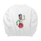 バターランド王国のGARIBEN Big Crew Neck Sweatshirt