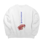 大福亭やぎめーの赤いスベスベマンジュウガニ Big Crew Neck Sweatshirt