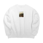 ボーダーコリーのれんのボーダーコリー2 Big Crew Neck Sweatshirt