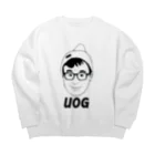 Unique outdoor graphicsのUOG爽やかメガネ  Big Crew Neck Sweatshirt