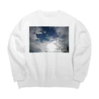 はるぽんの高知の空 Big Crew Neck Sweatshirt