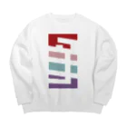 東京Tシャツ　〈名入れ・イニシャルグッズ〉のタナカさん名入れグッズ（カタカナ）難読？  Big Crew Neck Sweatshirt