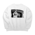 Redbabyのぷはぁっ Big Crew Neck Sweatshirt