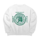 小野寺 光子 (Mitsuko Onodera)の「香港猫猫牌」シリーズ Big Crew Neck Sweatshirt