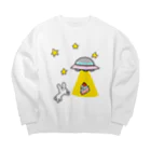 ジャングルのTシャツ屋さんのうさぎTシャツ Big Crew Neck Sweatshirt