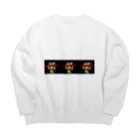 あいちゃんちのししおくん Big Crew Neck Sweatshirt