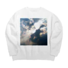 kumakikiのsunshine from the dark Big Crew Neck Sweatshirt