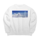 usagiの天国言葉 Big Crew Neck Sweatshirt