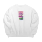 rereTのキャベツとロリータ Big Crew Neck Sweatshirt