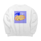 おじじなるらぶの♯💕モンクレールあき🎶💕愛の不時着w Big Crew Neck Sweatshirt