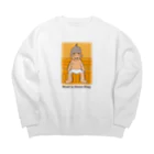 キッズモード某のサウナ王にわしはなる！ Big Crew Neck Sweatshirt