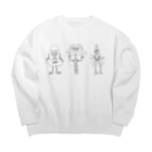 onigiriのONIGIRI-FAMILY Big Crew Neck Sweatshirt