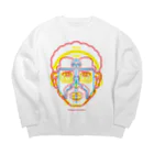 よシまるシンの図人間1_2 Big Crew Neck Sweatshirt