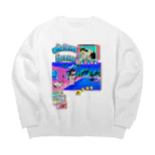 𝙈𝙊𝙈𝙊'𝙨 𝙎𝙝𝙤𝙥のYou're so cute💖-05 Big Crew Neck Sweatshirt