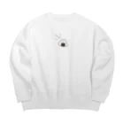 ☻米ノ@男の子とゆるふわな生物？のしゃけおにぎり Big Crew Neck Sweatshirt