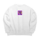 tohonoデザインショップの隣の役者 Big Crew Neck Sweatshirt