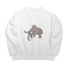 sani0804のマンモ Big Crew Neck Sweatshirt