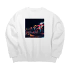 komaの天の川 Big Crew Neck Sweatshirt