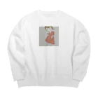 amenoasa(雨の朝)の何してるの？ Big Crew Neck Sweatshirt