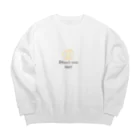 Dieci tre (ディエーチ トレ)のDieci tre 黒金ロゴ Big Crew Neck Sweatshirt