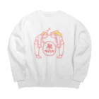 KAGE310のひとめぼれ Big Crew Neck Sweatshirt