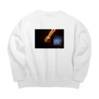 Philosophy_Design by DAYAのUrban electricity Midnight TOKYO Big Crew Neck Sweatshirt