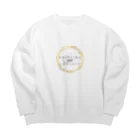 高梨あんなの編み物好き好きアピール Big Crew Neck Sweatshirt