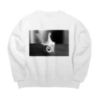 ともみジェラーtoのジェラートPhoto Big Crew Neck Sweatshirt