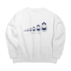 のぐちさきのスモリョーシカ Big Crew Neck Sweatshirt