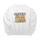 ICE BEANSのソラ&レオ Big Crew Neck Sweatshirt