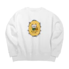 万枚ちゃんのコーヒータイム Big Crew Neck Sweatshirt