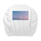 APPLE_の朝焼け Big Crew Neck Sweatshirt