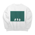 マ太郎の小一時間 Big Crew Neck Sweatshirt