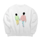 Abbey's Shopのエスコート Big Crew Neck Sweatshirt